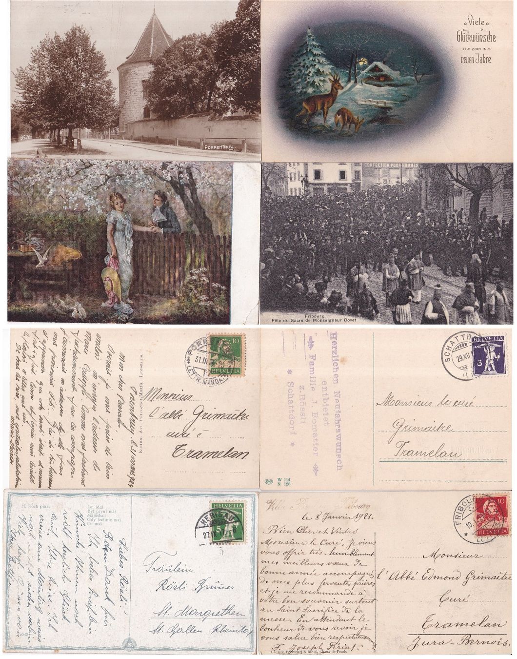 Cartes postales: 25 Stk. Alte CH Postkarten, Ansichtskarten – D'occasion à Münchwilen AG par Nesar 4