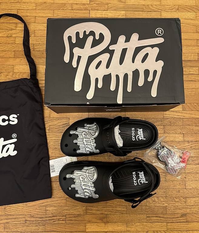 Scarpe da uomo: Patta x Crocs Classic EXP Clog Black  – Nuovo e nell'imballaggio originale da La Plaine venduto da Swizzplug