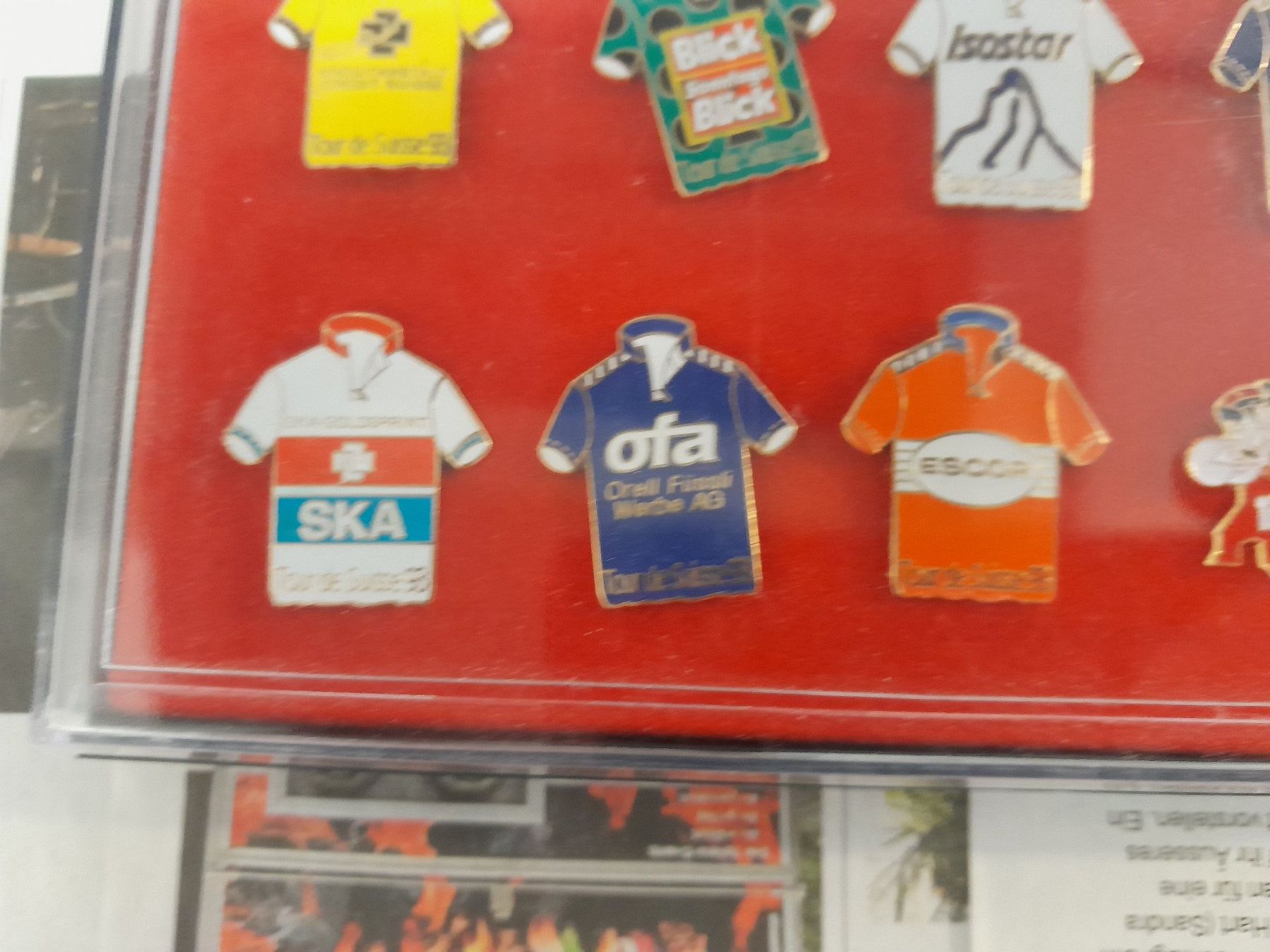 Swiss Placchette & Badge: Tour de Suisse Pin Set – Usato da Rüti ZH venduto da Alemanni 8