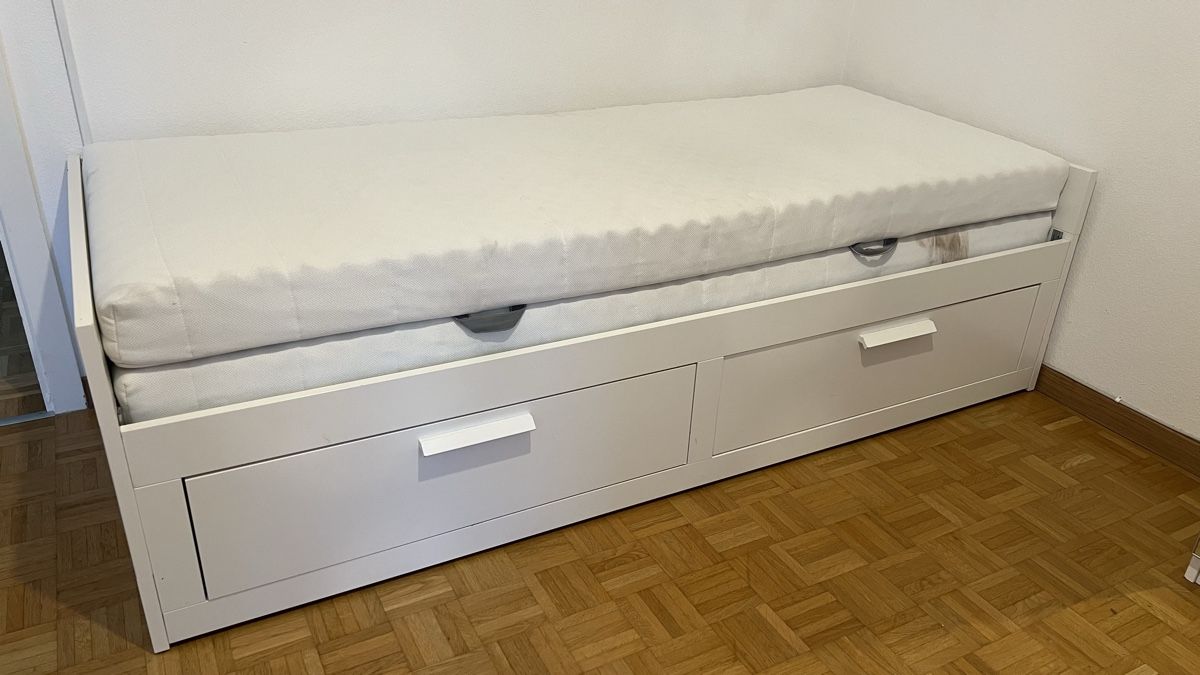 Ikea Betten: MALM IKEA 80x200  – Gebraucht aus Dübendorf von kat_yx9r