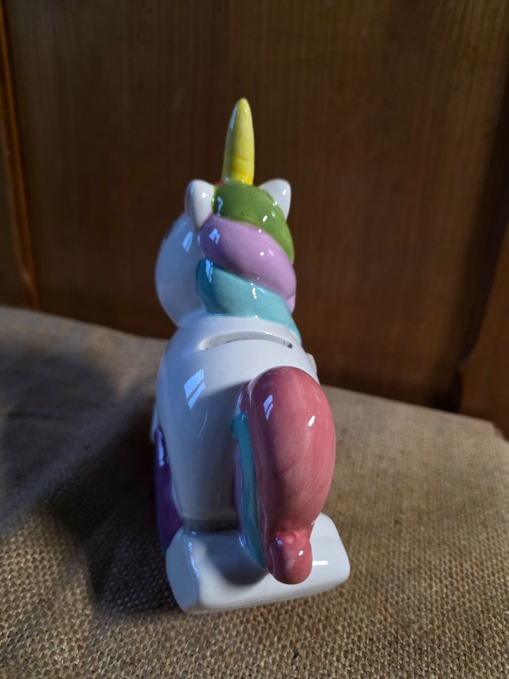 Spardosen: Kinder Sparkasse Kässeli Einhorn Kasse Spar Dose – Neu und originalverpackt aus Walterswil BE von Lonitti 8