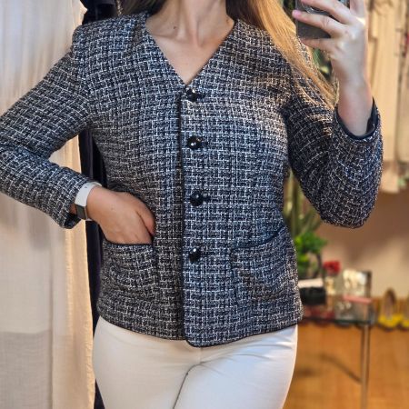 Atelier Blazer Tweed Stil Gr. M 38/40