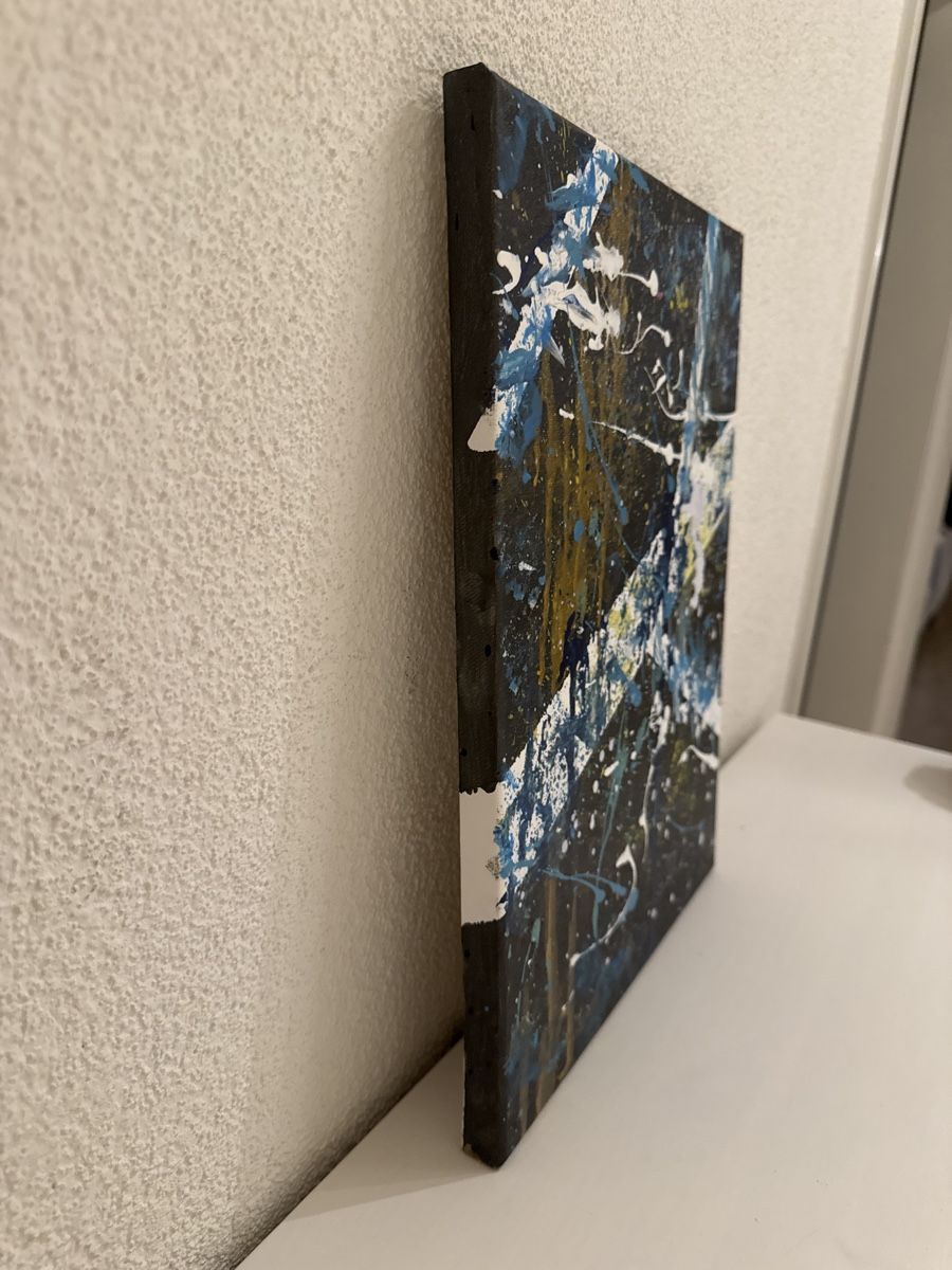 Gemälde: Abstraktes Acrylbild auf Leinwand, Unikat – Neu (gemäss Beschreibung) aus Neftenbach von fab_7vh9 2