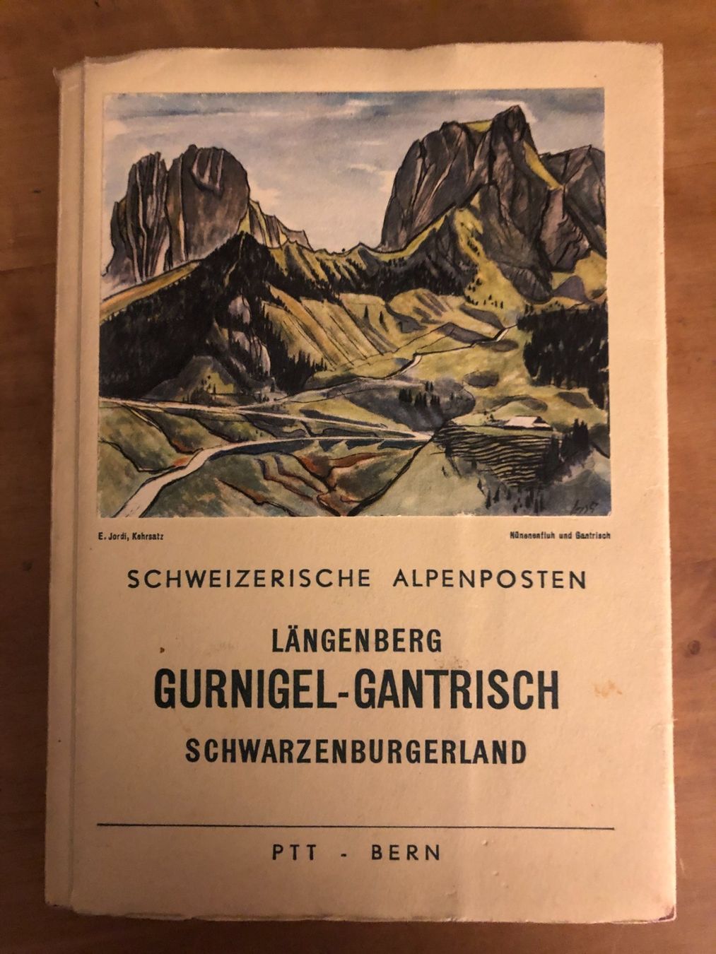 Libri: Schweizerische Alpenposten: Gurnigel-Gantrisch – Usato da Zürich venduto da allp