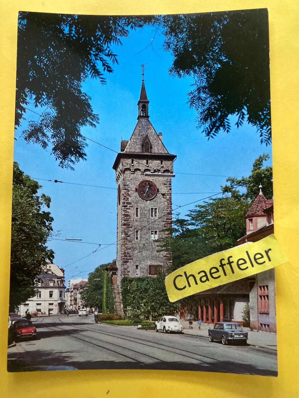 Cartoline postali: Basel, St. Johannstor – Usato da Zürich venduto da Chaeffeler