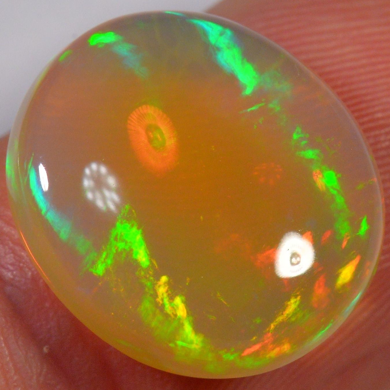 Edelsteine: 7.9 Karat - Ovaler Äthiopischer Welo Opal – Neu (gemäss Beschreibung) aus Rüti ZH von DeinOpal 2