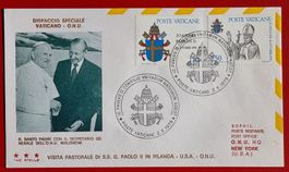 VATIKAN USA FLUGPOST PAPST UNO NEW YORK KURT WALDHEIM 1979