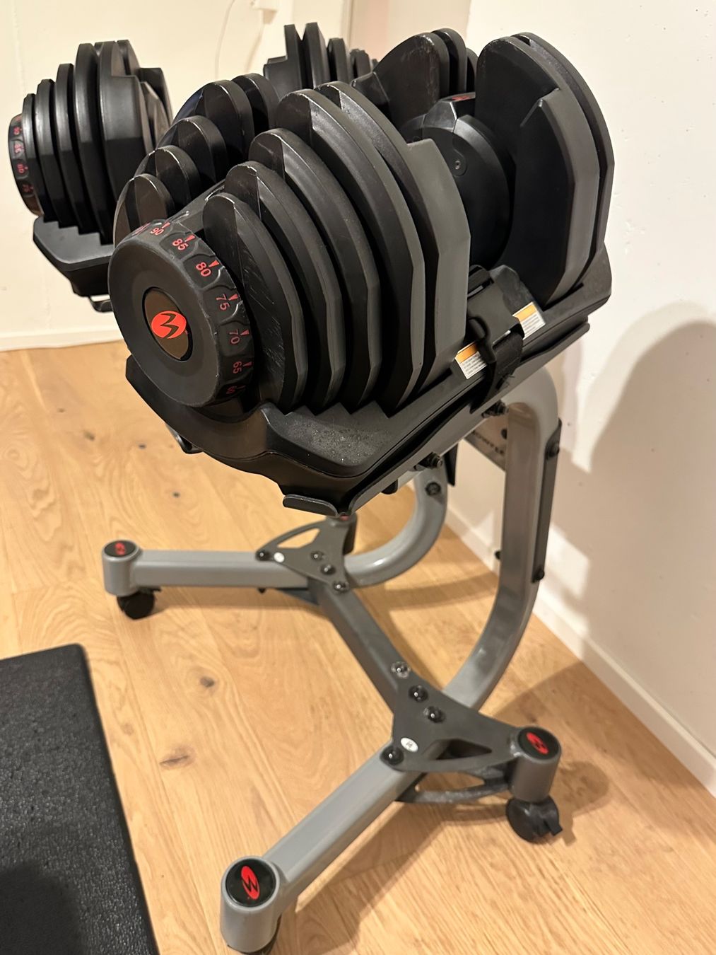 Bowflex SelectTech 1090i Hantelset (4–41kg), inkl. Ständer (D'occasion ...