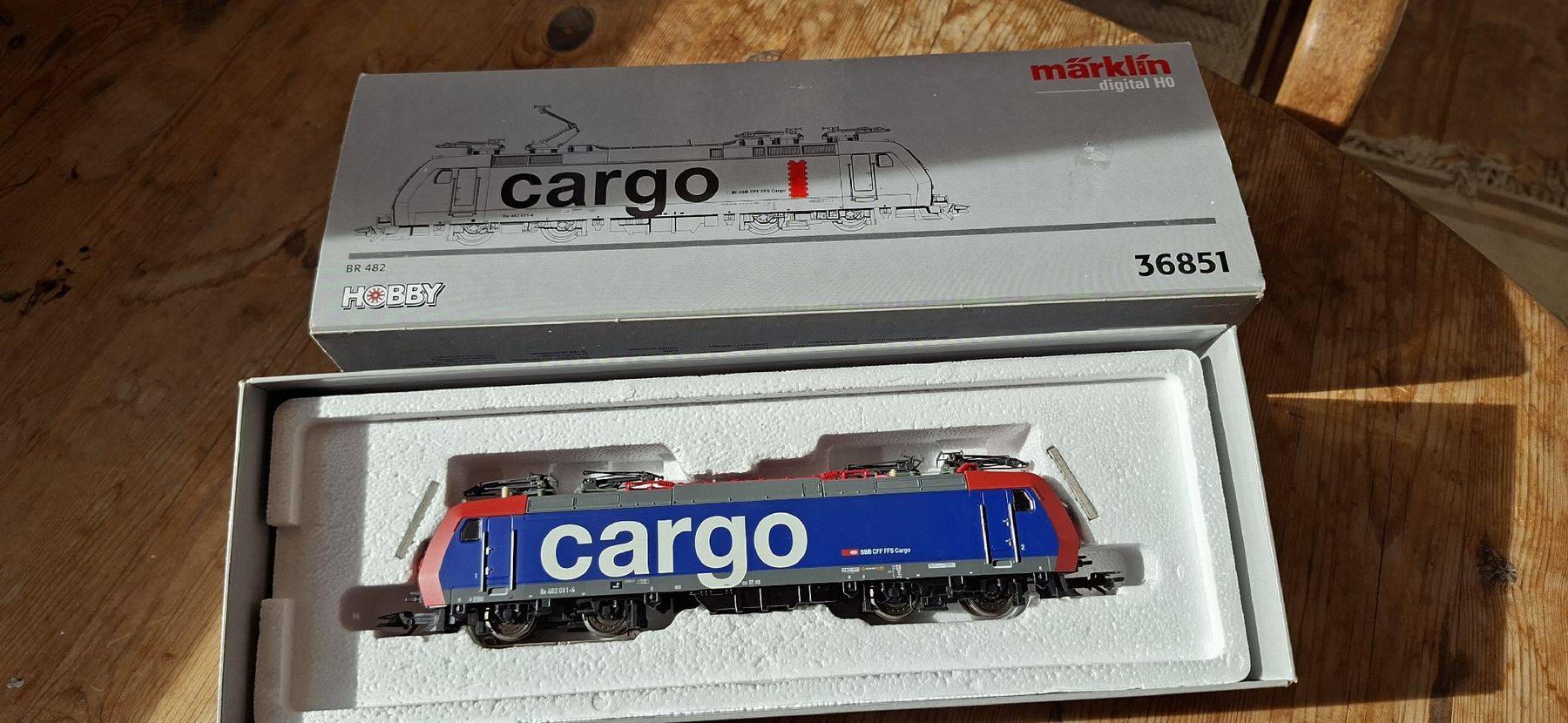 Märklin Modellini di ferrovie: Märklin 36851 Cargo Re 482 Digital – Nuovo (secondo la descrizione) da Münsingen venduto da wd65 6