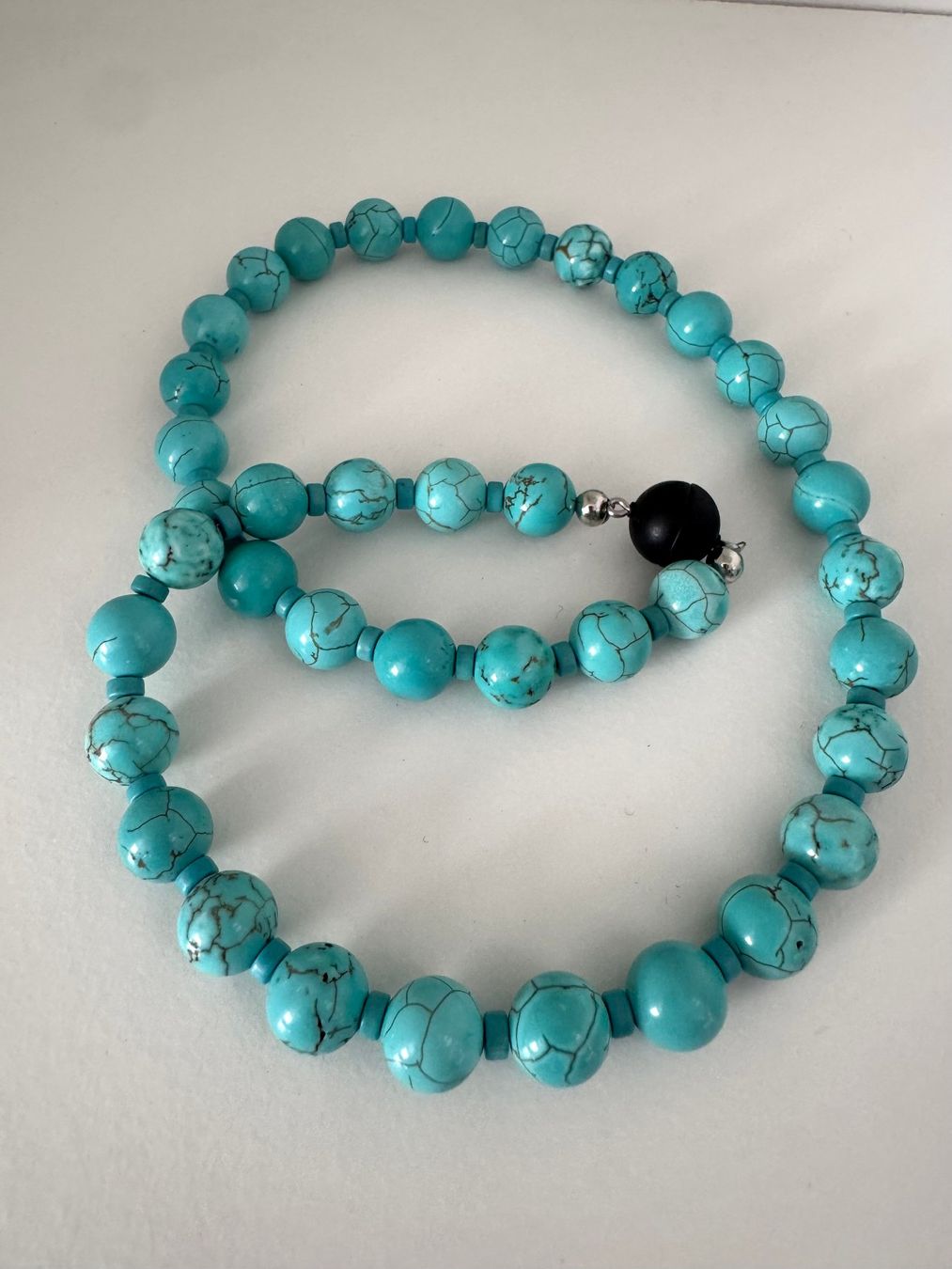 Catenine: Halskette Türkenit, Kunstelemente – Nuovo (secondo la descrizione) da Biberist venduto da tl-schmuck 1