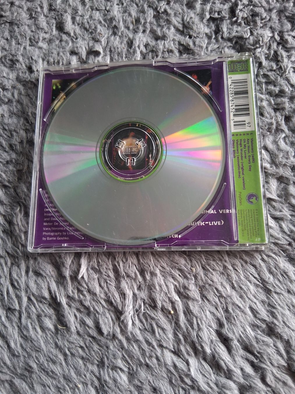 CD: RED KROSS     VISIONARY      CD SINGLE – Usato da Wetzikon ZH venduto da Ramones01 1