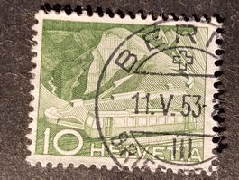 Schweiz 1953 Bergbahn 10 Vollstempel BERN 11.V.53