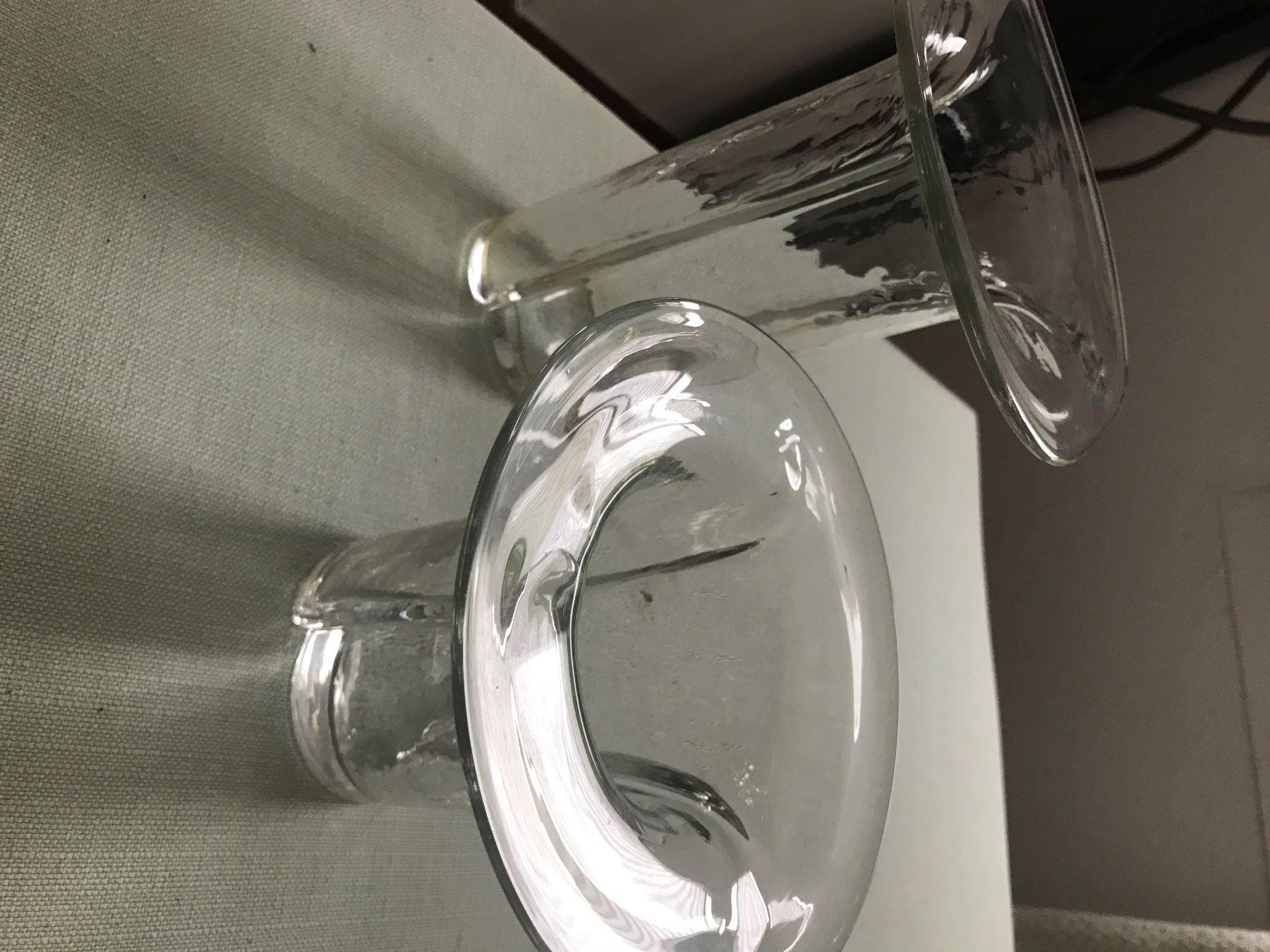 Glasi Hergiswil Vasi & Recipienti: 2er Set Hergiswil Glasvasen – Usato da Wettingen venduto da Andres54 1