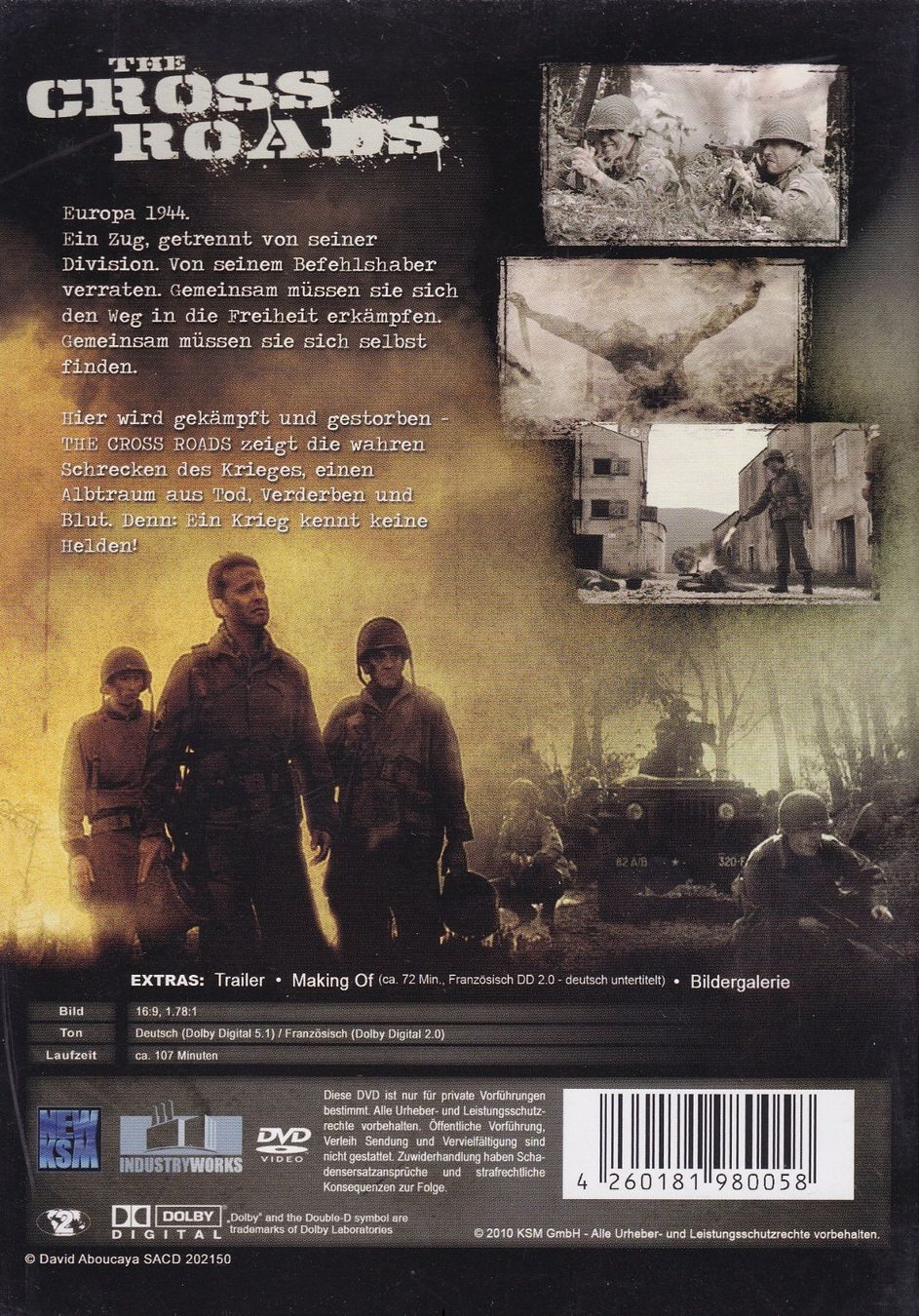 Tutti i DVDs: DVD ab Fr. 1.--, The Cross Roads – Usato da Lausen venduto da Mondeo10628 1