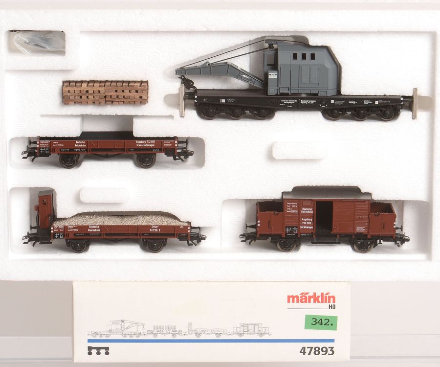 Märklin «Gleisbauzug» Set 47893, OVP, H0, WS (Gebraucht) in Bubendorf ...