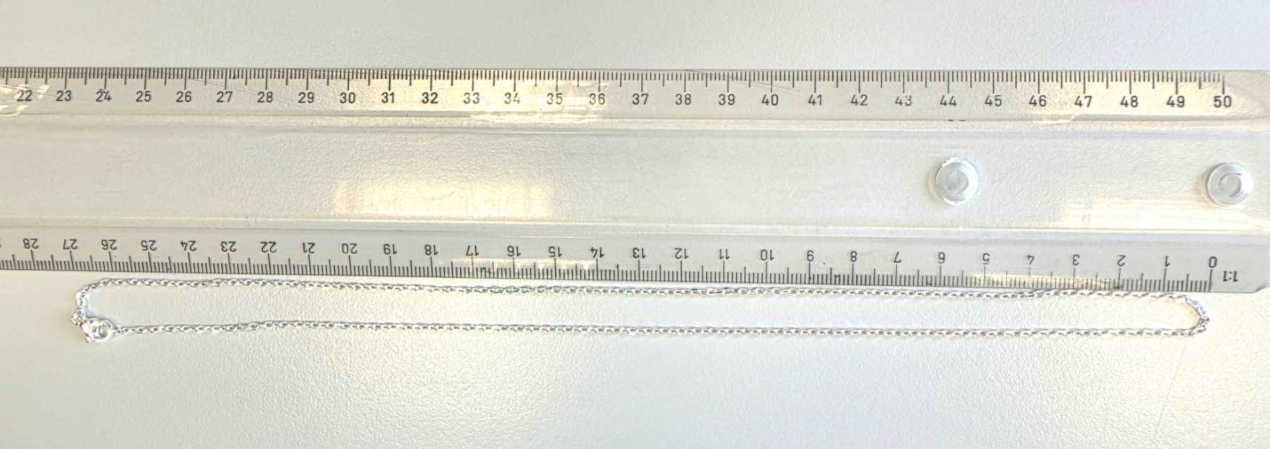 Ketten: Halskette 60 cm Silber – Neu (gemäss Beschreibung) aus Madetswil von triforuz 3