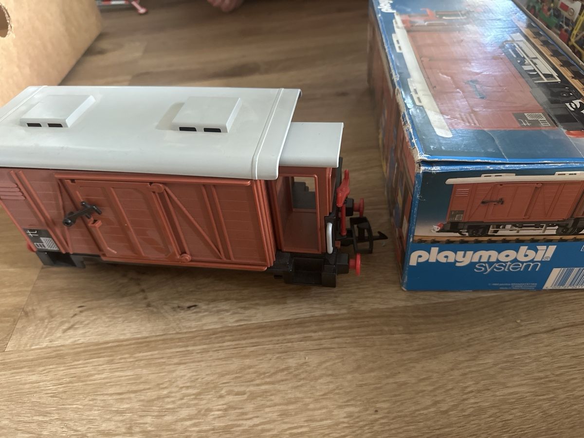Modellini di ferrovie: Playmobil Eisenbahn Waggon 4111 – Usato da Mörschwil venduto da Alrud99 2