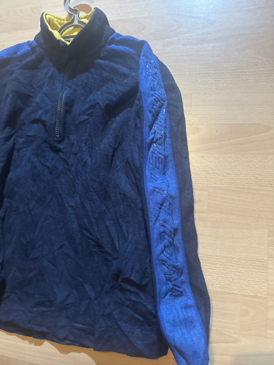 Pulls & Sweat-shirts: Pull polaire bleu avec fermeture éclair col montant S  – Neuf (Voir description) à Cressier FR par Swissesape 2