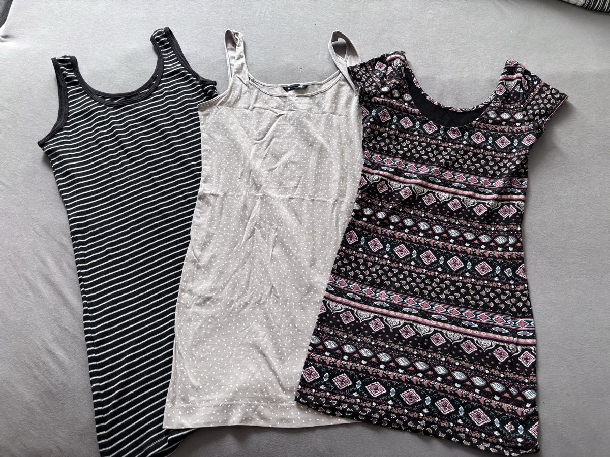 Lotti di vestiti: 3er Set lange Tops – Usato da Menzingen venduto da gispat