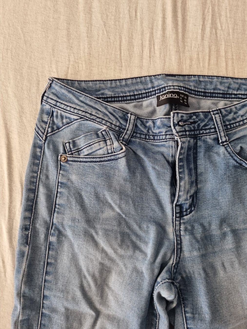 Jeans: Jeanshose "Janina" (Gr. 36) – Usato da Gams venduto da federli29 2