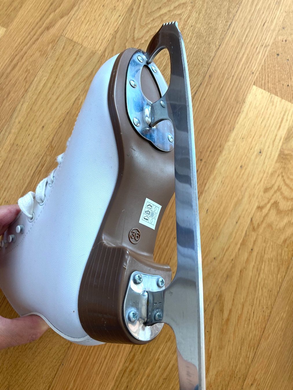 Graf Schlittschuhe: Schlittschuhe, Graf Davos Gold – Gebraucht aus Einsiedeln von sabe02 3