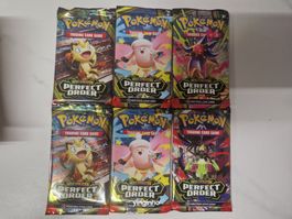 6x Pokémon Perfect Order Booster – Sealed EN