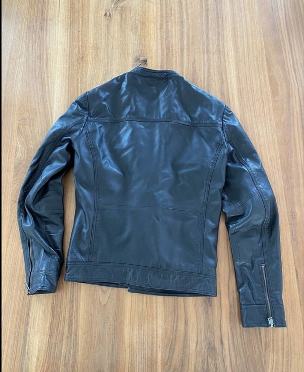 Selected Giacche: Schwarze Lederjacke Selected Homme M – Usato da Zofingen venduto da M4RI4 1