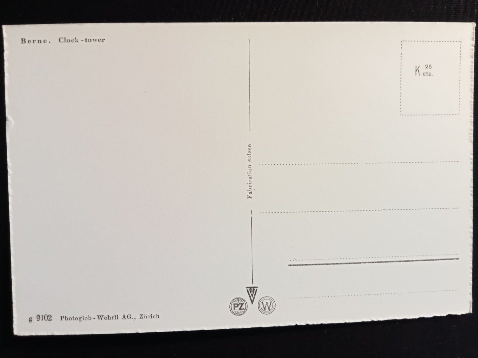 Cartoline postali: Bern Zeitglockenturm – Usato da Luzern venduto da Einh0rn 1