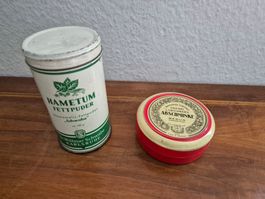 Alte Abschminke Berlin Blechdose Vintage Reklame Blech Dose