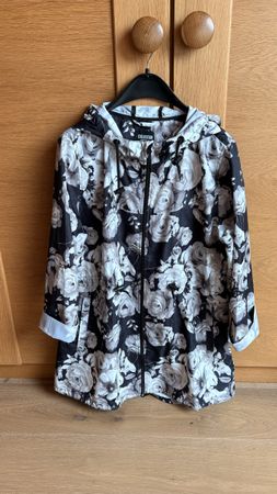 Colloseum Regenjacke Gr. L/XL Blumenmuster Top Zustand!