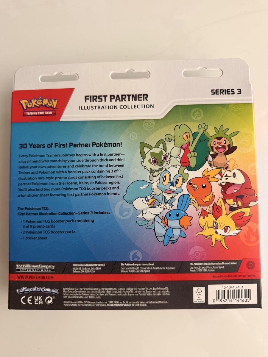 Pokémon Carte collezionabili: First Partner Series 3 sealed EN – Nuovo e nell'imballaggio originale da Zürich venduto da Al_23_CH 3