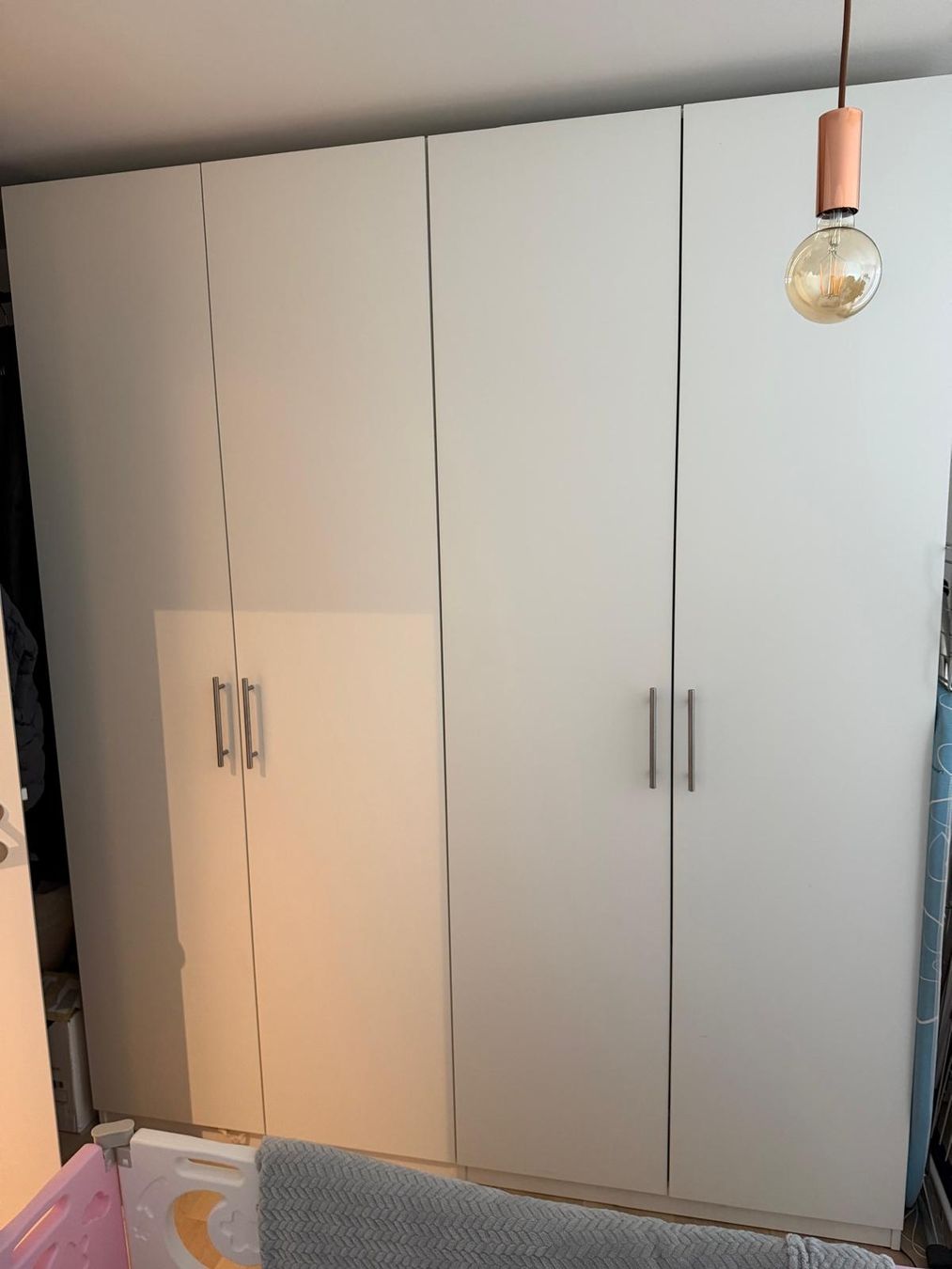 Schränke: Large white 2 unit Ikea wardrobe – Gebraucht aus Zürich von jei_mm88