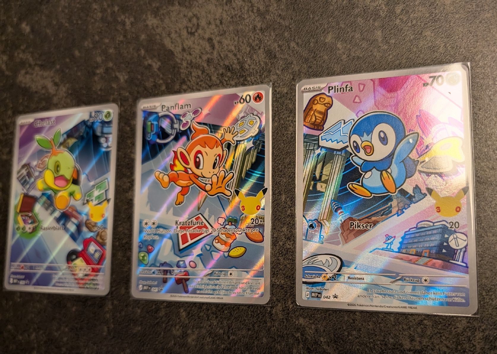 Pokémon - 30th Anniversary First Partner Gen. 4 - DE (Neu und ...