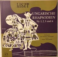Liszt – Ungarische Rhapsodien / Strauss - Csardas (LP, 1961)
