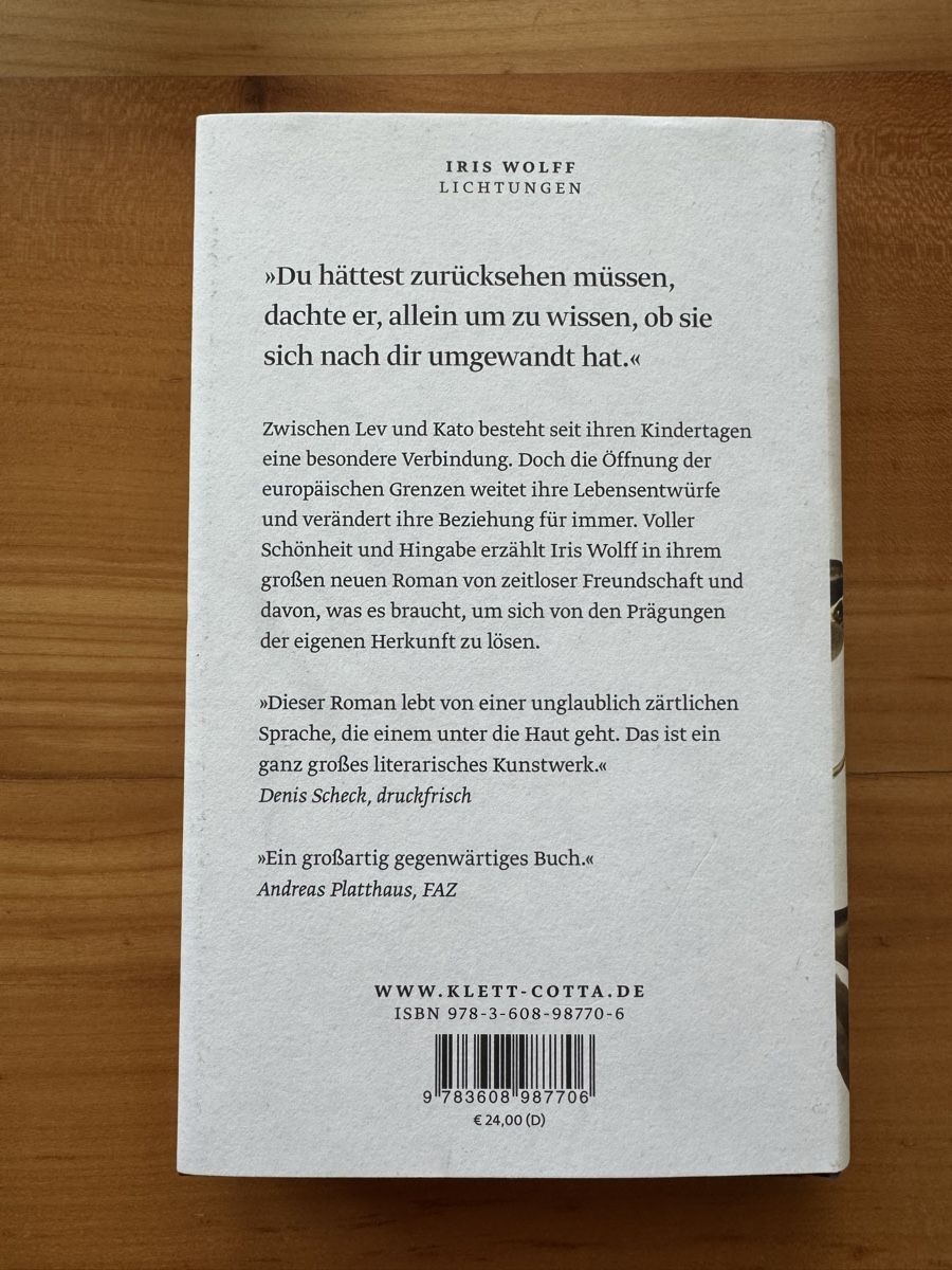 Libri: Iris Wolff Lichtungen – Nuovo (secondo la descrizione) da Zürich venduto da mind_creating 1