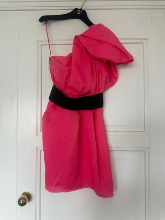 Lavin for H&M, Pinkes Sommerkleid, one shoulder, Grösse 36