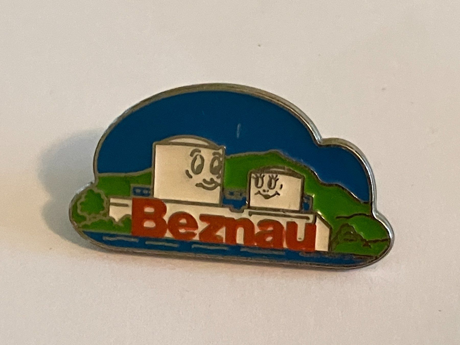 Placchette & Badge: 1 Pin Beznau AKW – Usato da Basel venduto da djwwpp