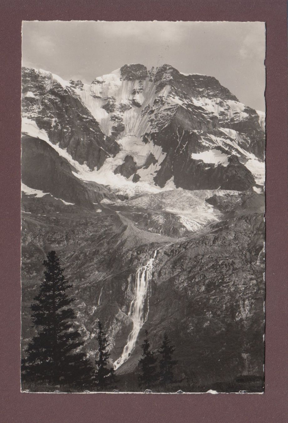 Cartoline postali: OBERSTEINBERG - Grosshorn - Schmadribach – Usato da Pully venduto da nicecards