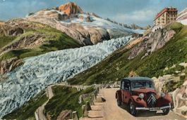 Belvédère - Furka   VS   -  Auto:   LU 1725 / Rhonegletscher