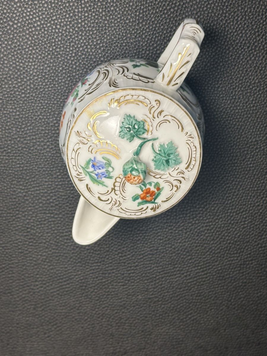 KPM Teekannen: Milchkännchen mit Dekor, KPM, Berlin, um 1840 – Gebraucht aus Luzern von Fabian_Ni 5