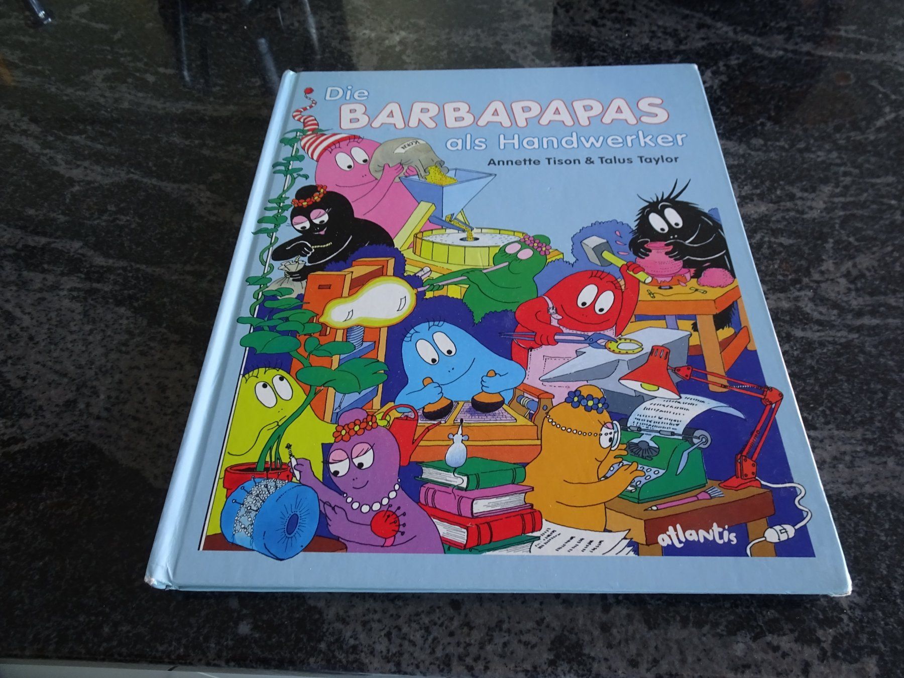 Bücher: Die Barbapapas als Handwerker Atlantis Buch JUL – Gebraucht aus Zürich von Roulet