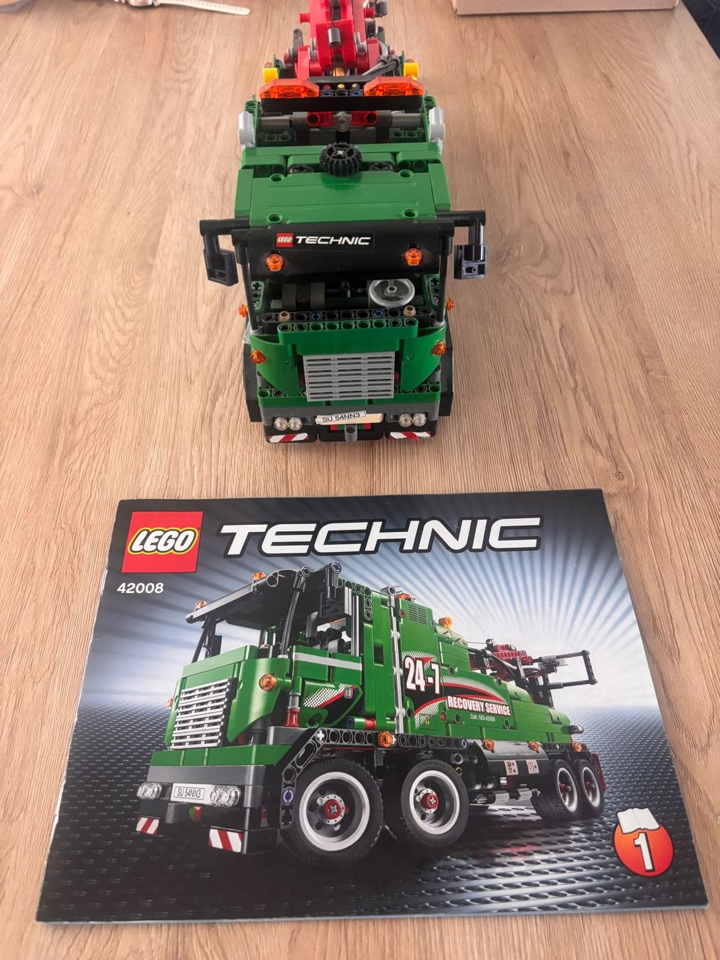 Lego Giocattoli: Lego Technic 42008 Abschleppwagen mit Anleitung  – Difettoso da Richterswil venduto da Ybri 1