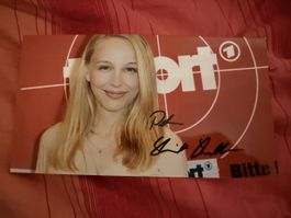 Autogramm Petra Schmidt-Schaller signiert Foto Aussschnitt S