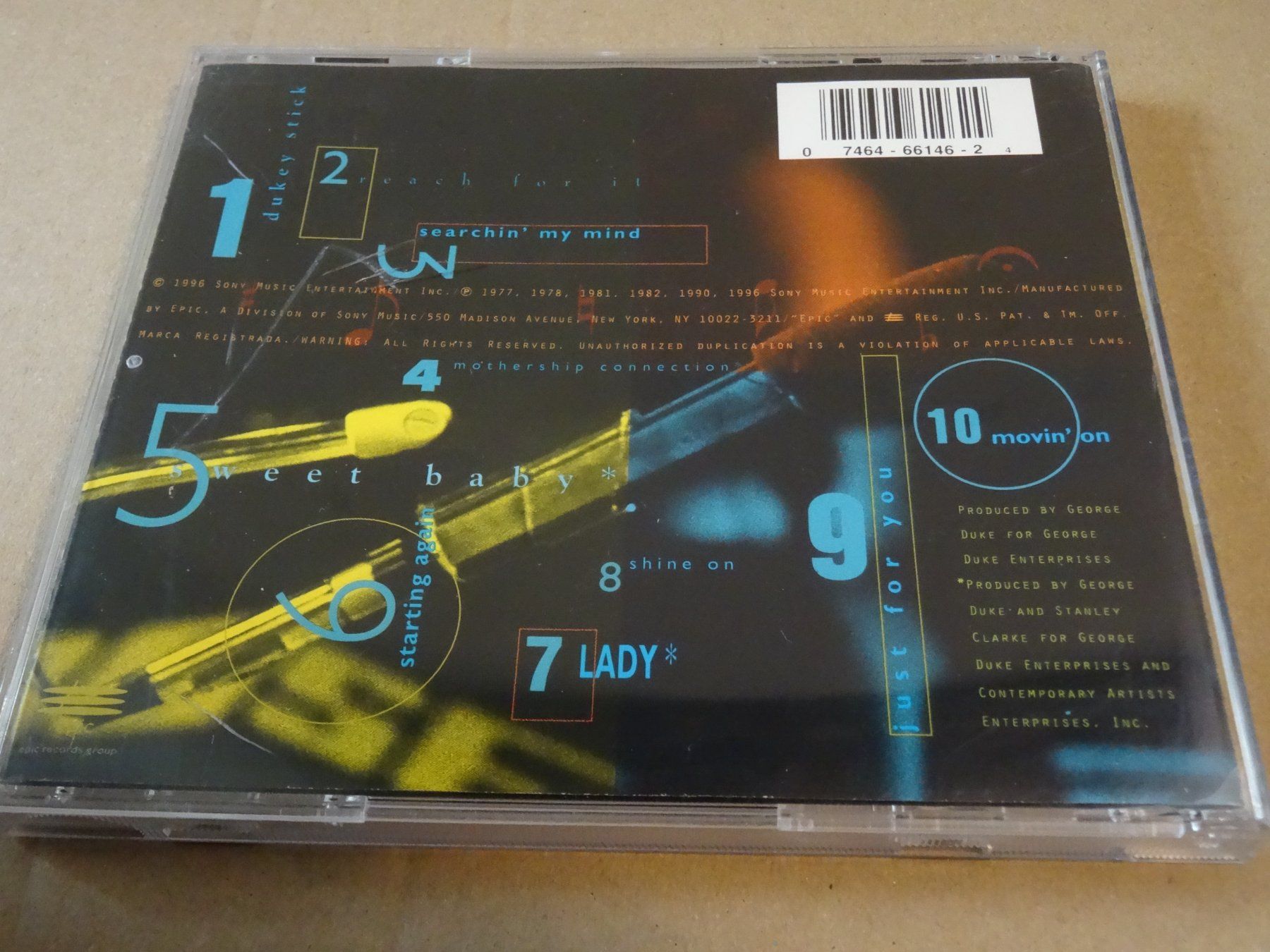 CD: CD George Duke Greatest Hits – Usato da Olten venduto da Disc-Ausverkauf 1