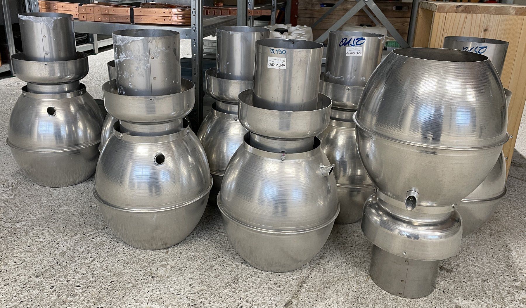 Ventilatoren: Lüfter / Lüftungshüte – Neu (gemäss Beschreibung) aus Mühleberg von Koma67
