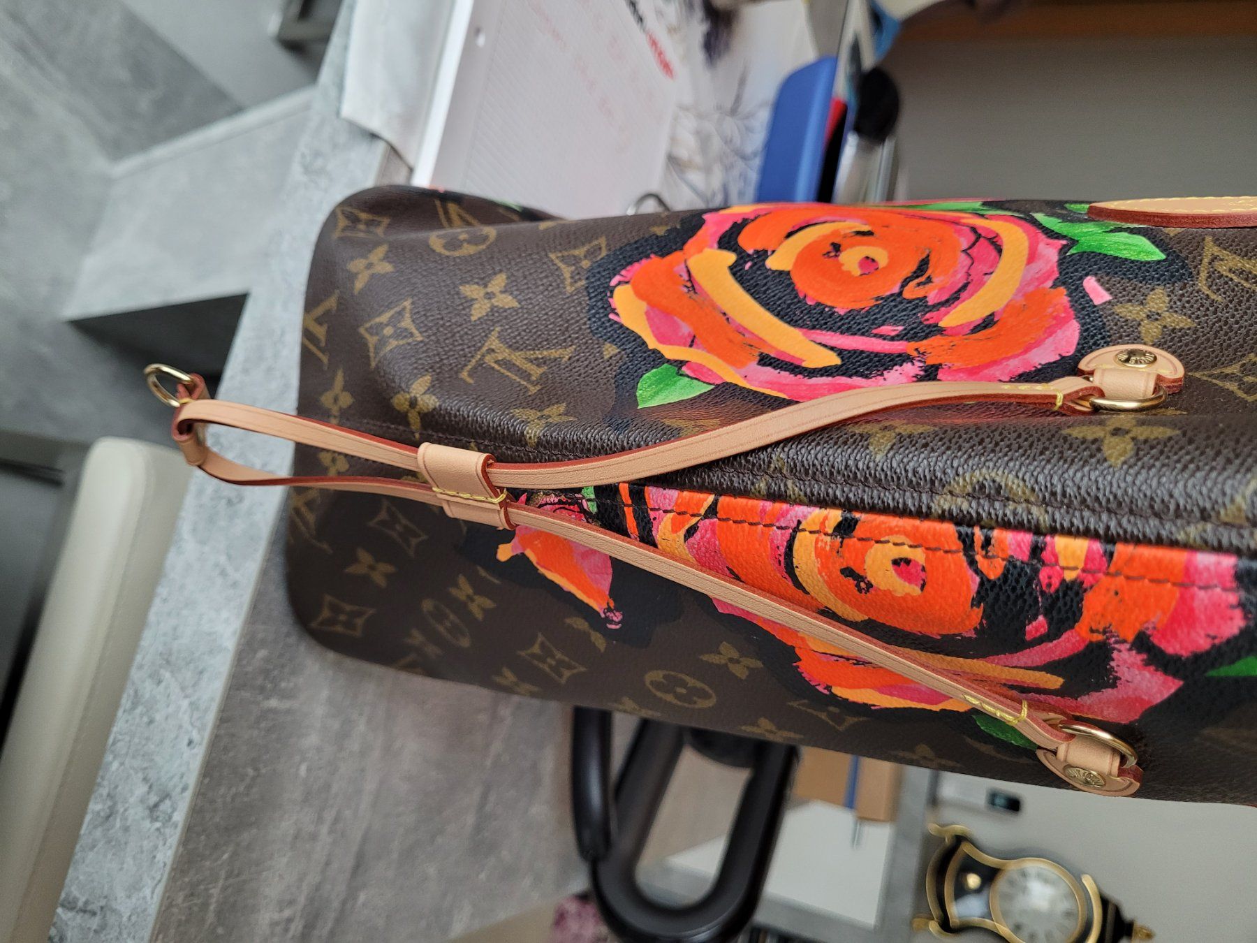 Louis Vuitton Borse da donna: LV Neverfull Roses Stephen Sprouse--wie NEU – Nuovo (secondo la descrizione) da Balsthal venduto da Marche 4