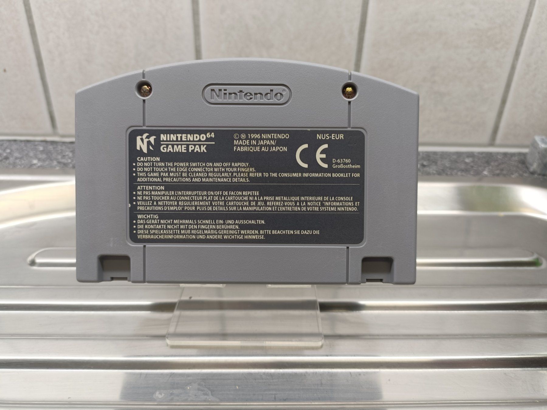 Nintendo Giochi: Fifa 64 N64 – Usato da Gipf-Oberfrick venduto da Konsolen_Colin 1
