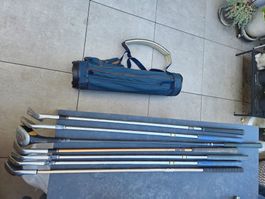 Golfschläger Set mit Tasche gebraucht