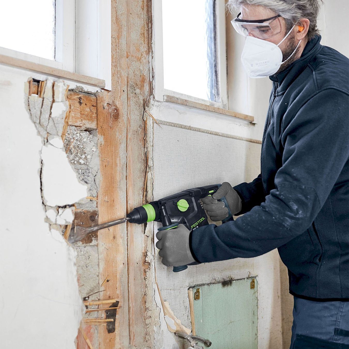 Festool Trapani: Festool KHC 18 EB-Basic Akku-Kombihammer – Nuovo e nell'imballaggio originale da Bottighofen venduto da zaap 7