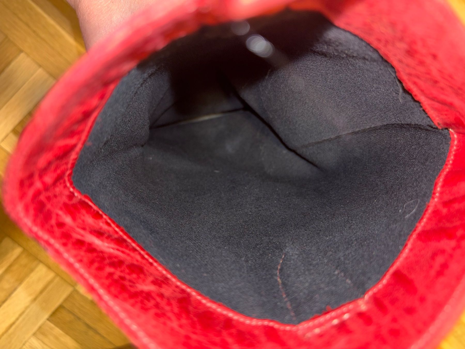 Scarpe da donna: Rote Echtleder Stiefel – Usato da Rorschacherberg venduto da QuoAli 5